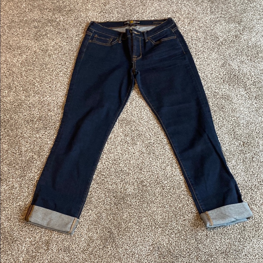 Lucky Brand Women's Dark Blue Jeans
